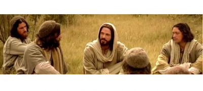 Jesús enseñando a sus dicipulos